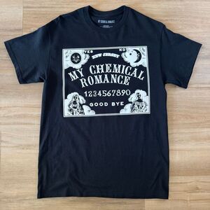 My Chemical Romance Ouija Board Graphic Black Shirt Size Medium Goth Emo Rock